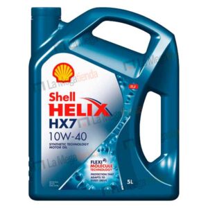 Aceite Shell Helix HX7 10w40 4 Litros